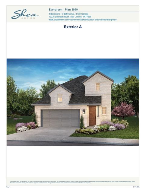 13030 Brookwood Bend Ln — Evergreen