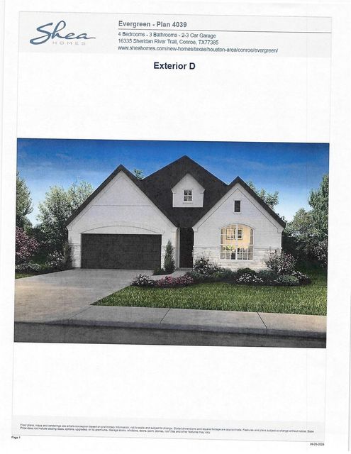15914 Mahogany Mist Dr — Evergreen 50'