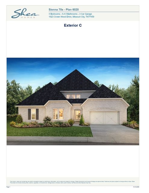 2211 Creek Run Dr — Sienna